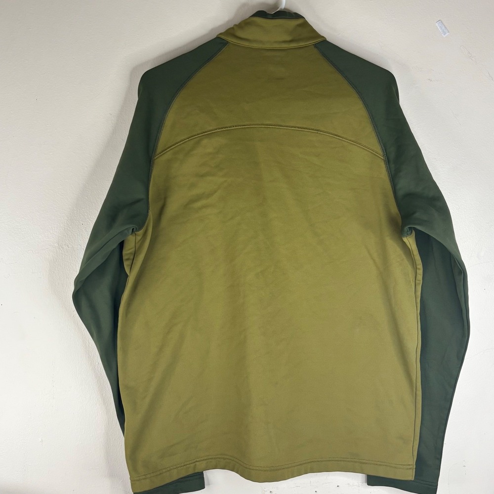 Columbia Jacket Omni-Wick Full Zip Mens Large Green Polyester Fleece AM6672 - Picture 2 of 11